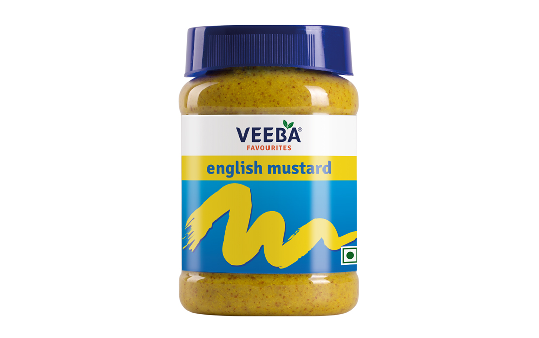Veeba English Mustard    Plastic Jar  300 grams